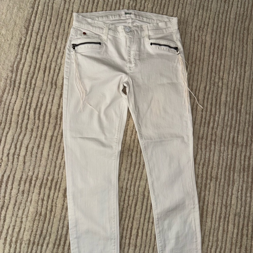 Hudson Jeans White Denim